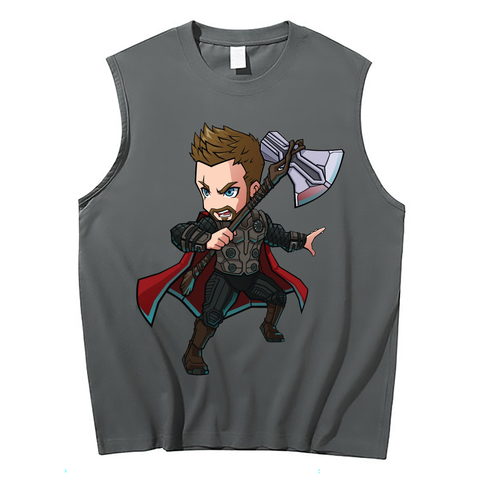 （画像用） アベンジャーズ The Avengers コットン100％タンクトップ（フロントプリント）